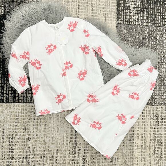 CLO‎ Girls 2pc Pink Embroidered Set Size 14 (MSRP $92) - Picture 1 of 3